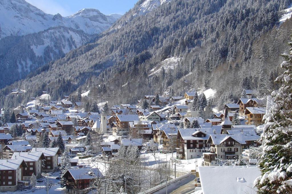 Hotel De La Paix Champéry Eksteriør billede